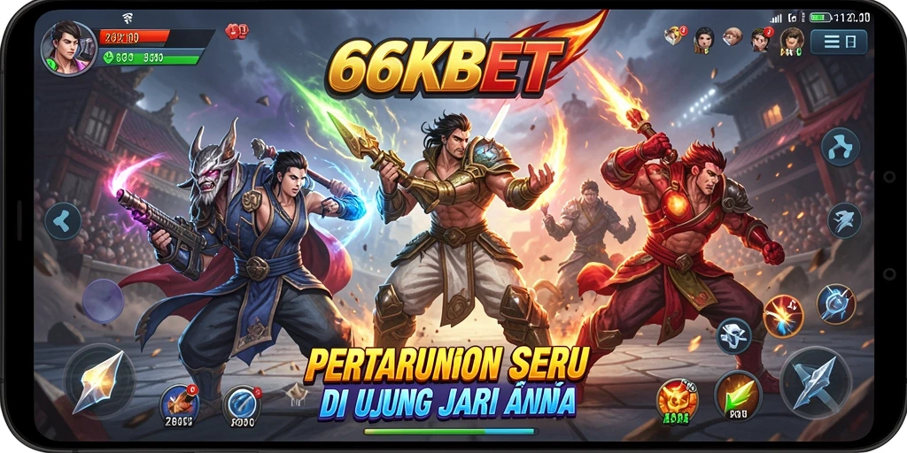 Gameplay seru dari 66KBET dengan pertarungan yang mendebarkan.