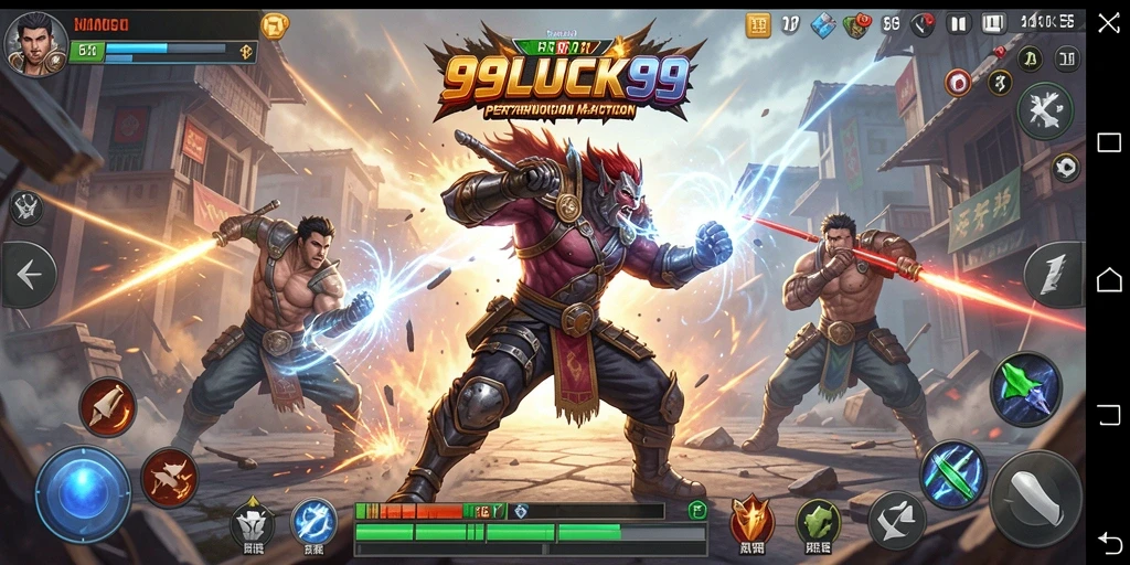 Tangkapan layar dari gameplay seru di 99LUCK99.