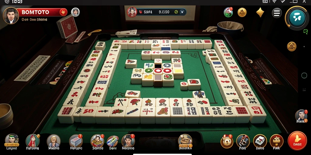 Screenshot menampilkan gameplay seru dari BOMTOTO.