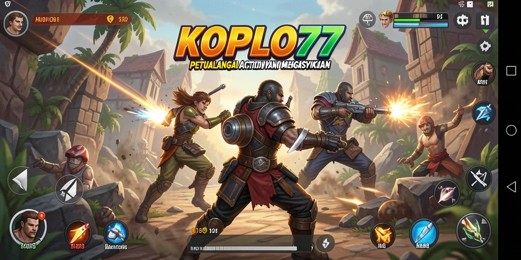 Screenshot gameplay KOPLO77 yang menampilkan aksi seru dan intens.