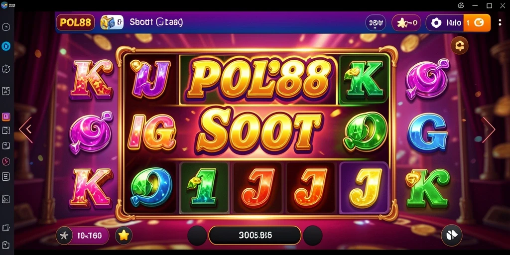 Tampilan mengesankan dari gameplay Slot POL88.