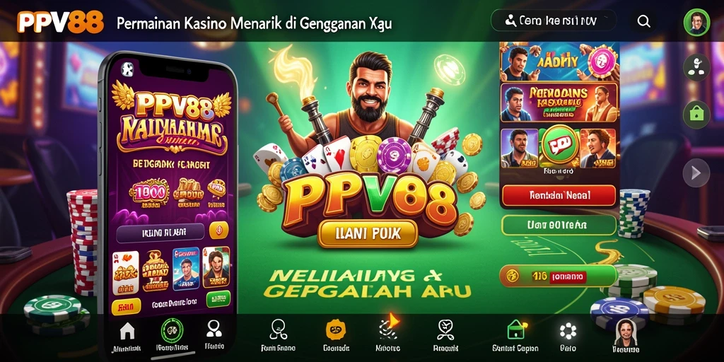 Screenshot gameplay PPV88 yang menampilkan aksi seru permainan Kasino.